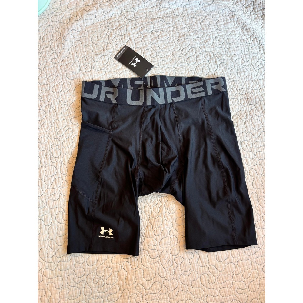 Under Armour HeatGear Mens Compression Shorts Black XL